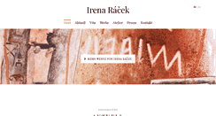 Desktop Screenshot of irena-racek.at